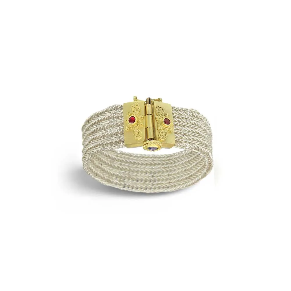 Persephone Ancient Weave 22K Bracelet