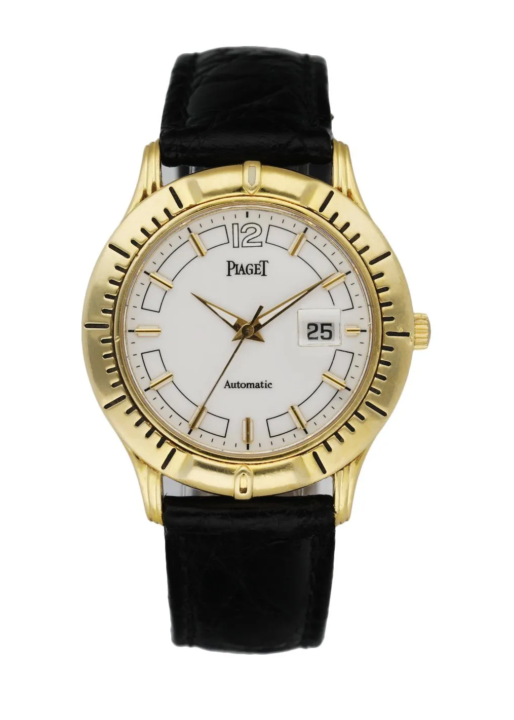 Piaget Polo 24010 M 501 D 18K Yellow Gold Men's Watch