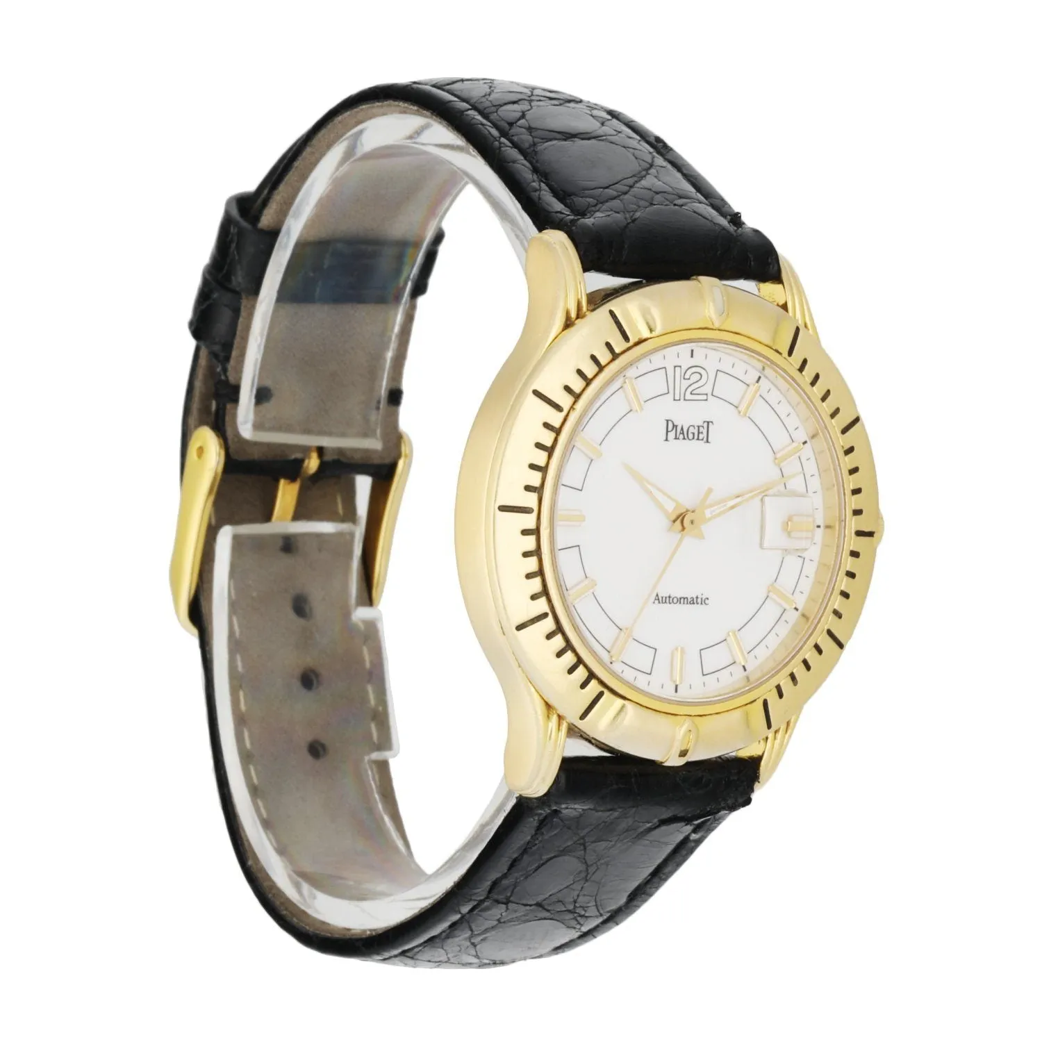 Piaget Polo 24010 M 501 D 18K Yellow Gold Men's Watch