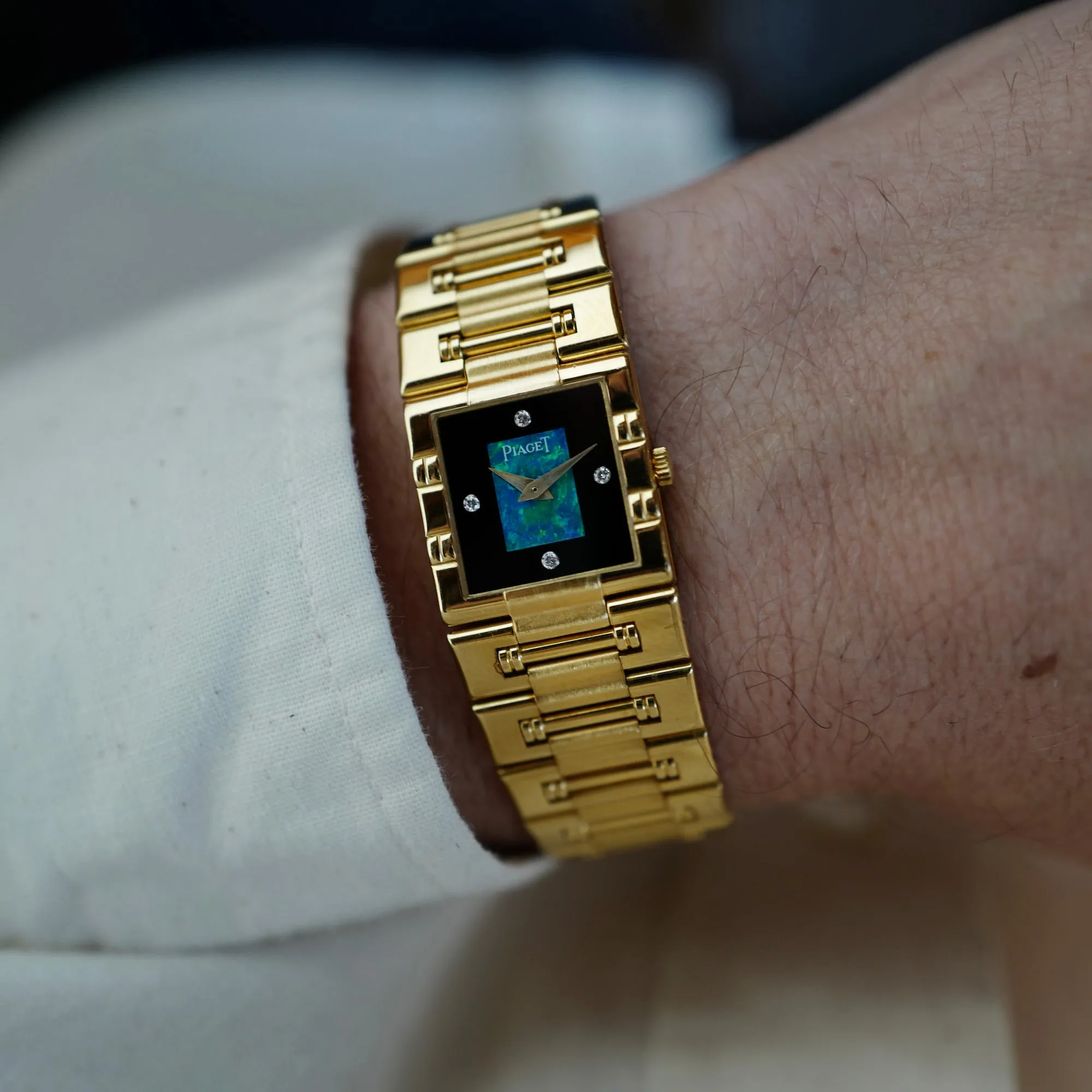 Piaget Yellow Gold Dancer Opal Dial Ref. 8131