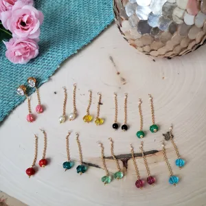 PREORDER Interchangeable Tassel AD Earrings