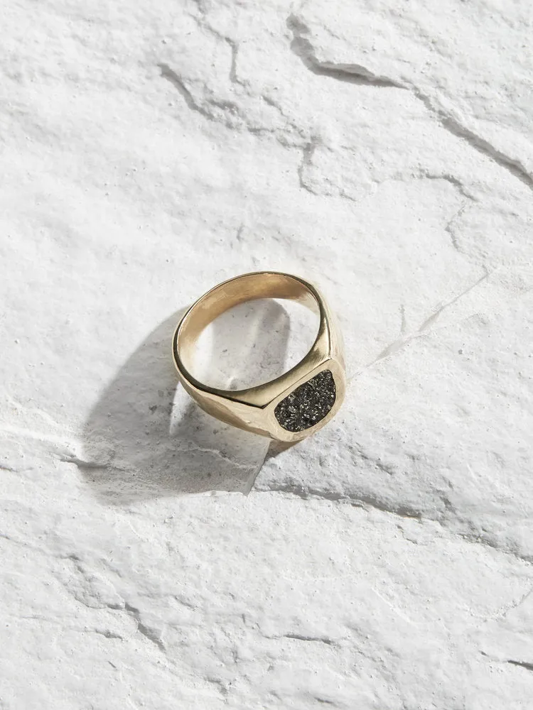 Pyrite Pavement Ring