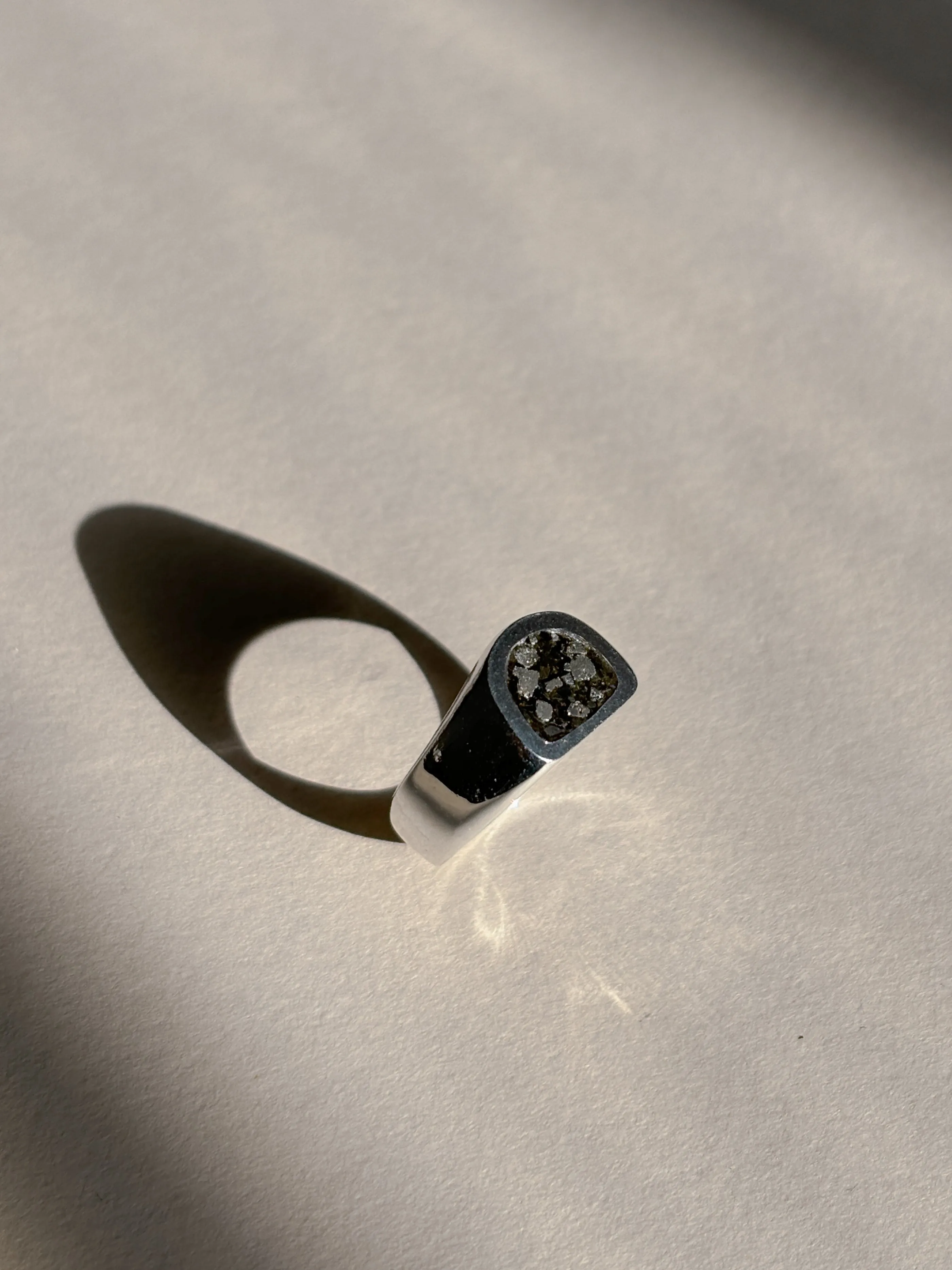 Pyrite Pavement Ring
