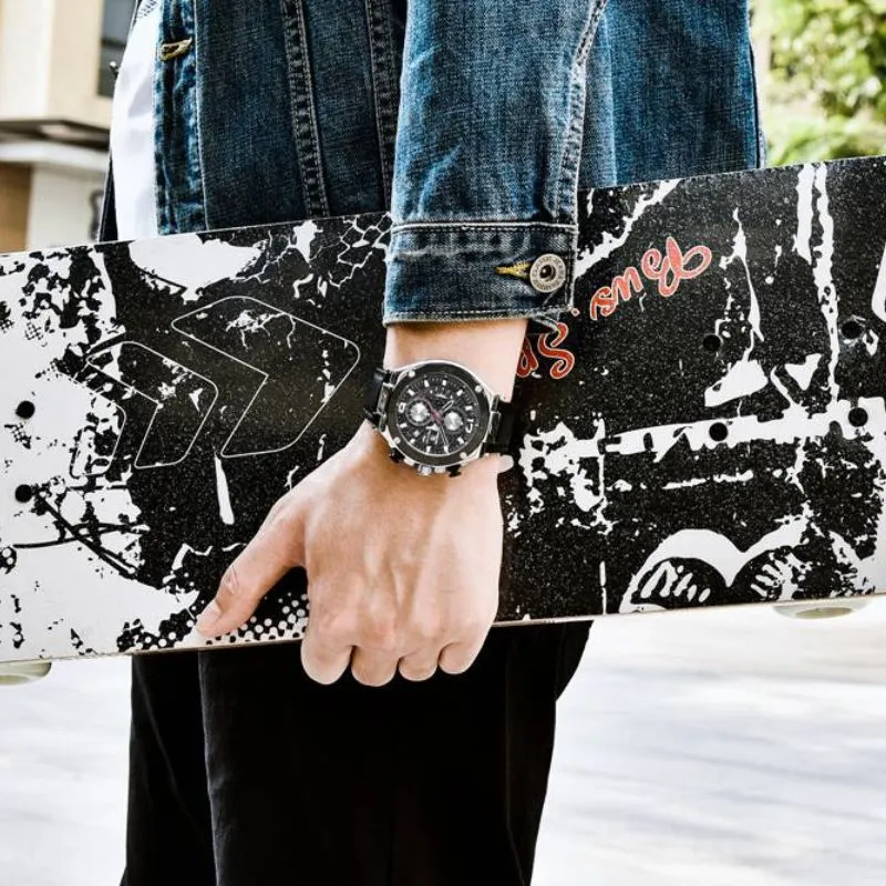 QUARZ MULTIFUNCTION SPORTS CHRONOGRAPH WATCH | Precision, Versatile, Durable