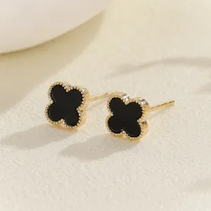Reet Pehal - Beaded Clover Essence Earrings