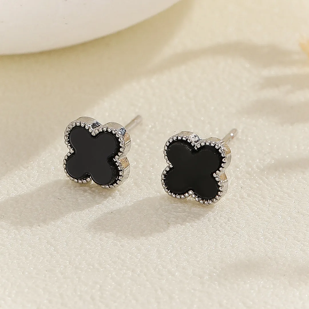 Reet Pehal - Beaded Clover Essence Earrings