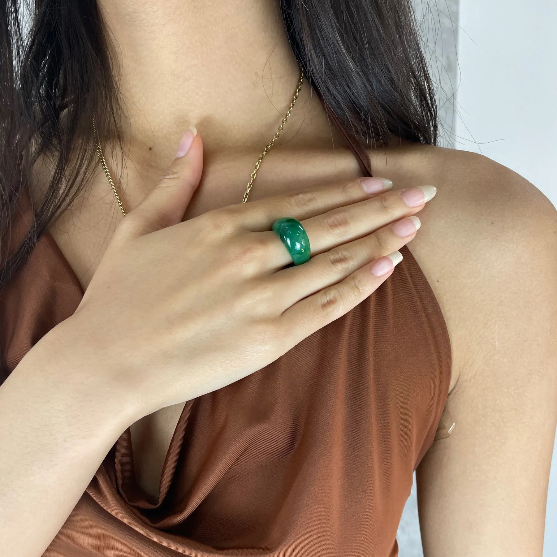Resin bubble Rings