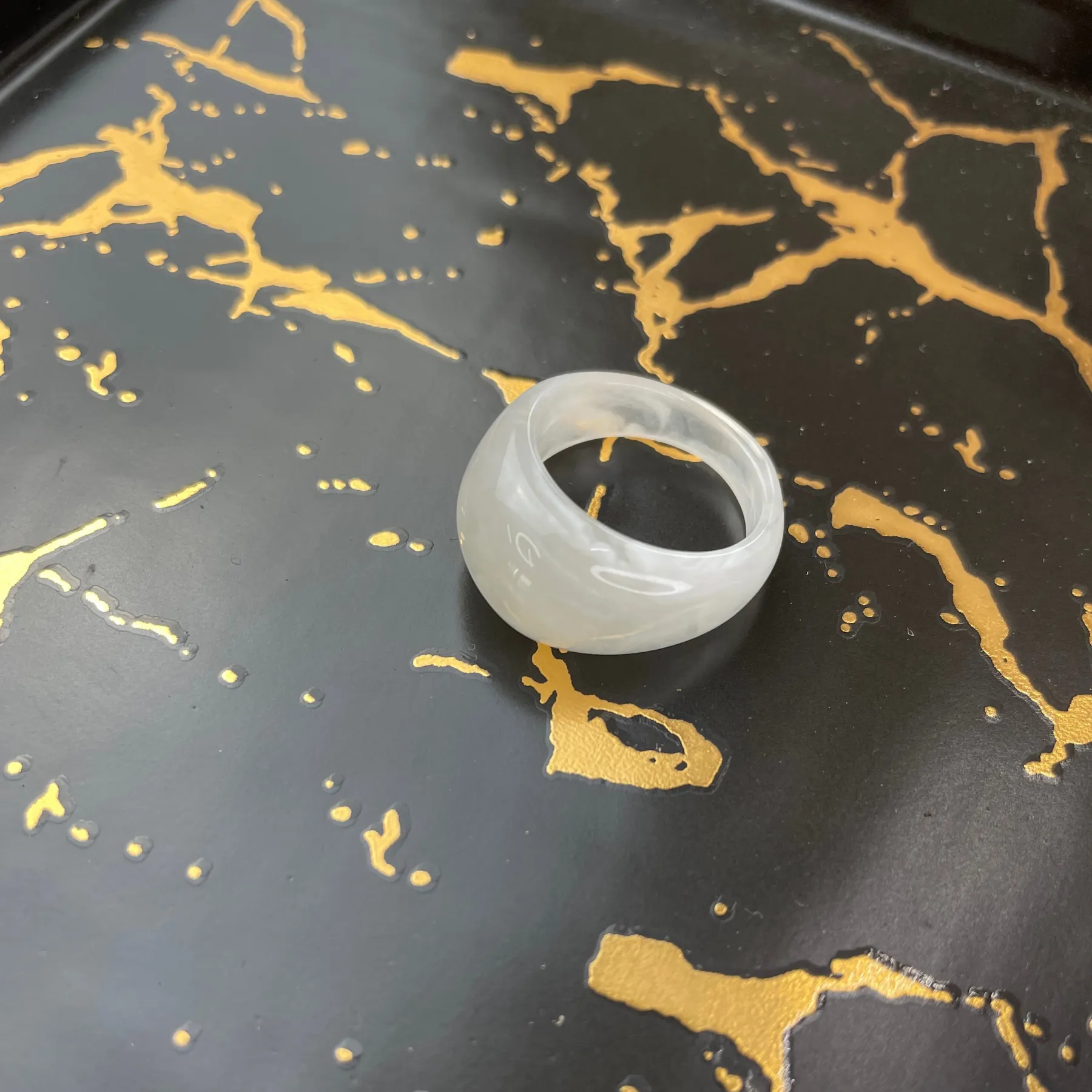 Resin bubble Rings