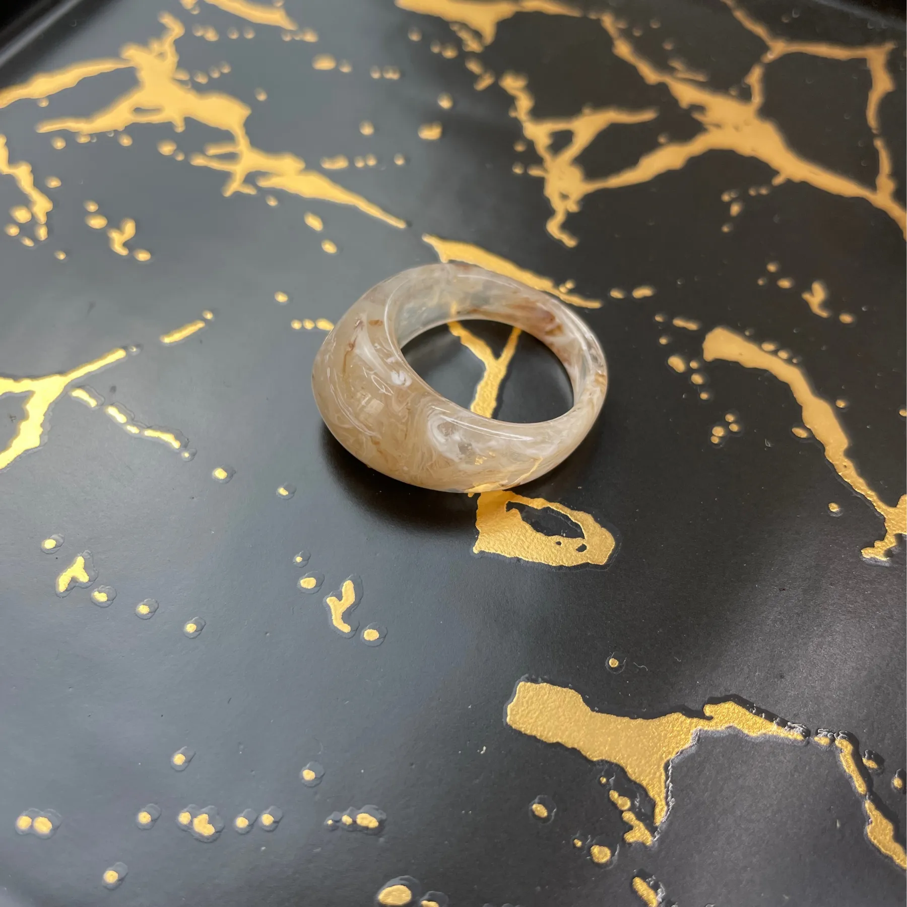 Resin bubble Rings
