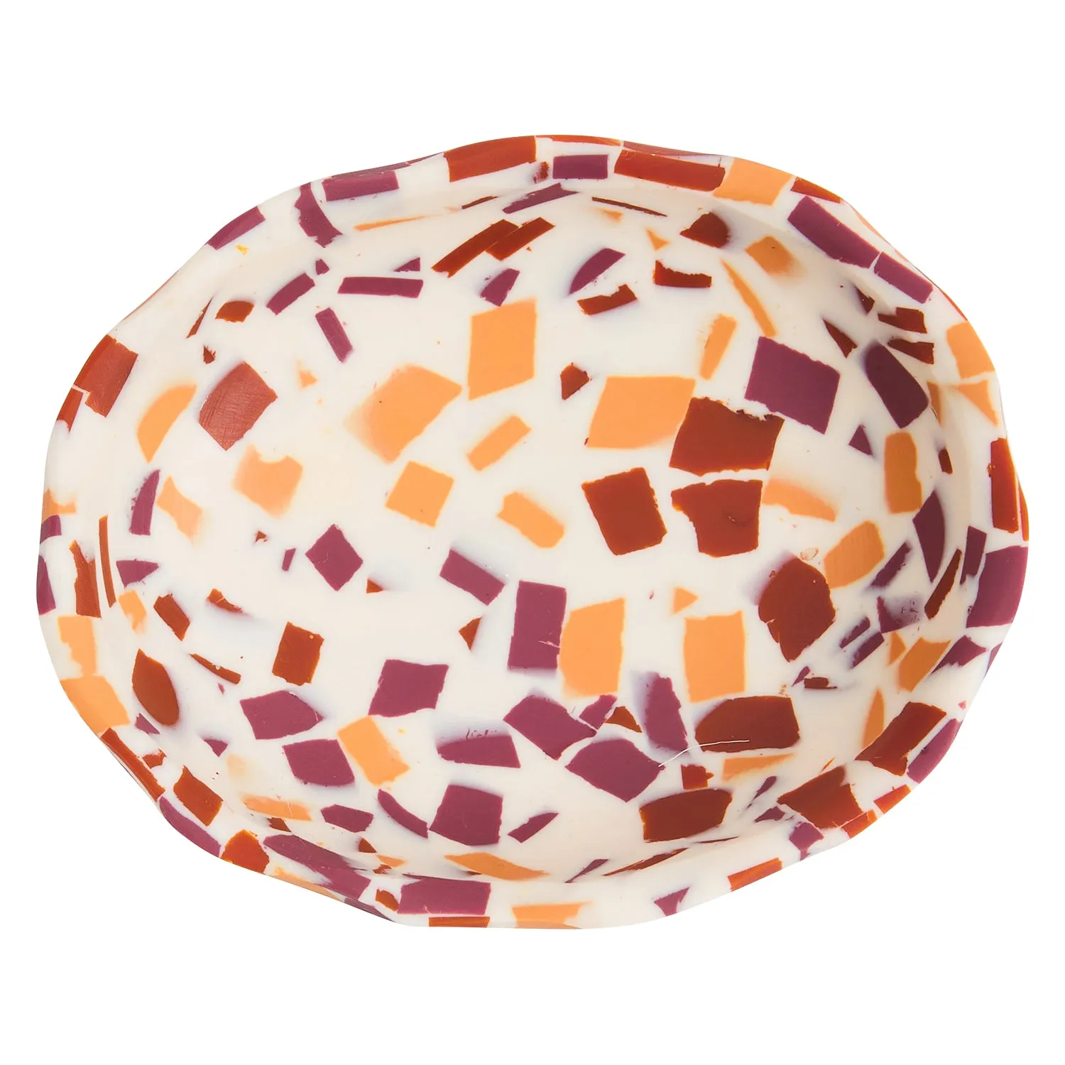 Resin Una Bowl - Nougat Terrazzo | Sage   Clare
