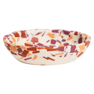 Resin Una Bowl - Nougat Terrazzo | Sage   Clare