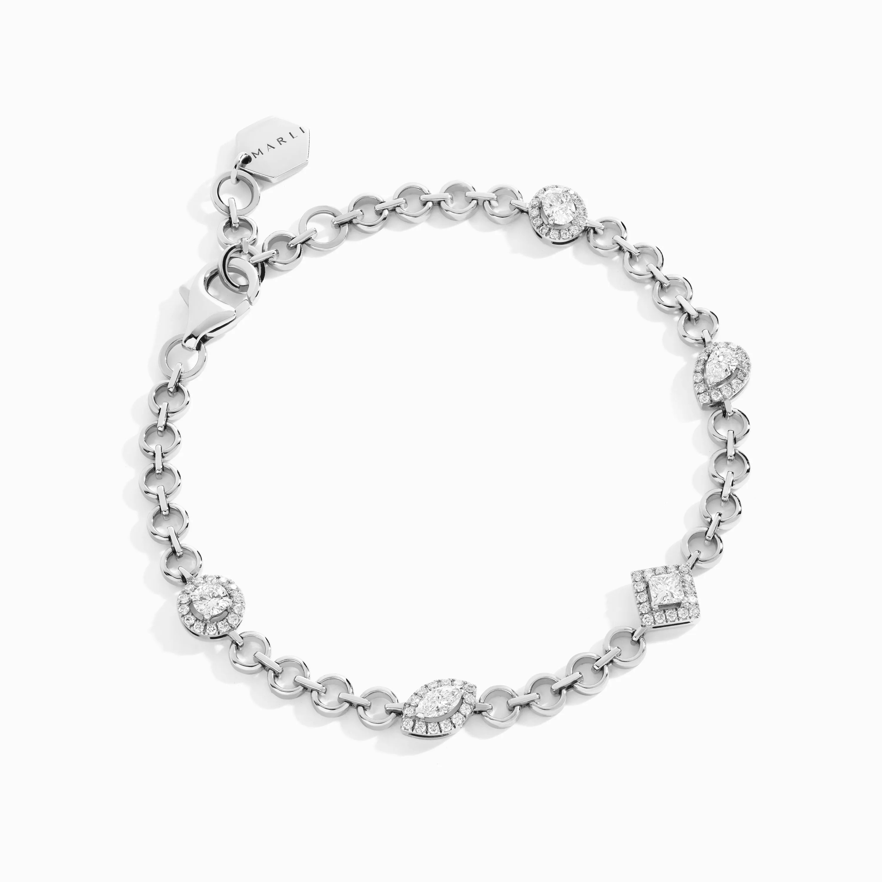 Rock Charm Chain Bracelet