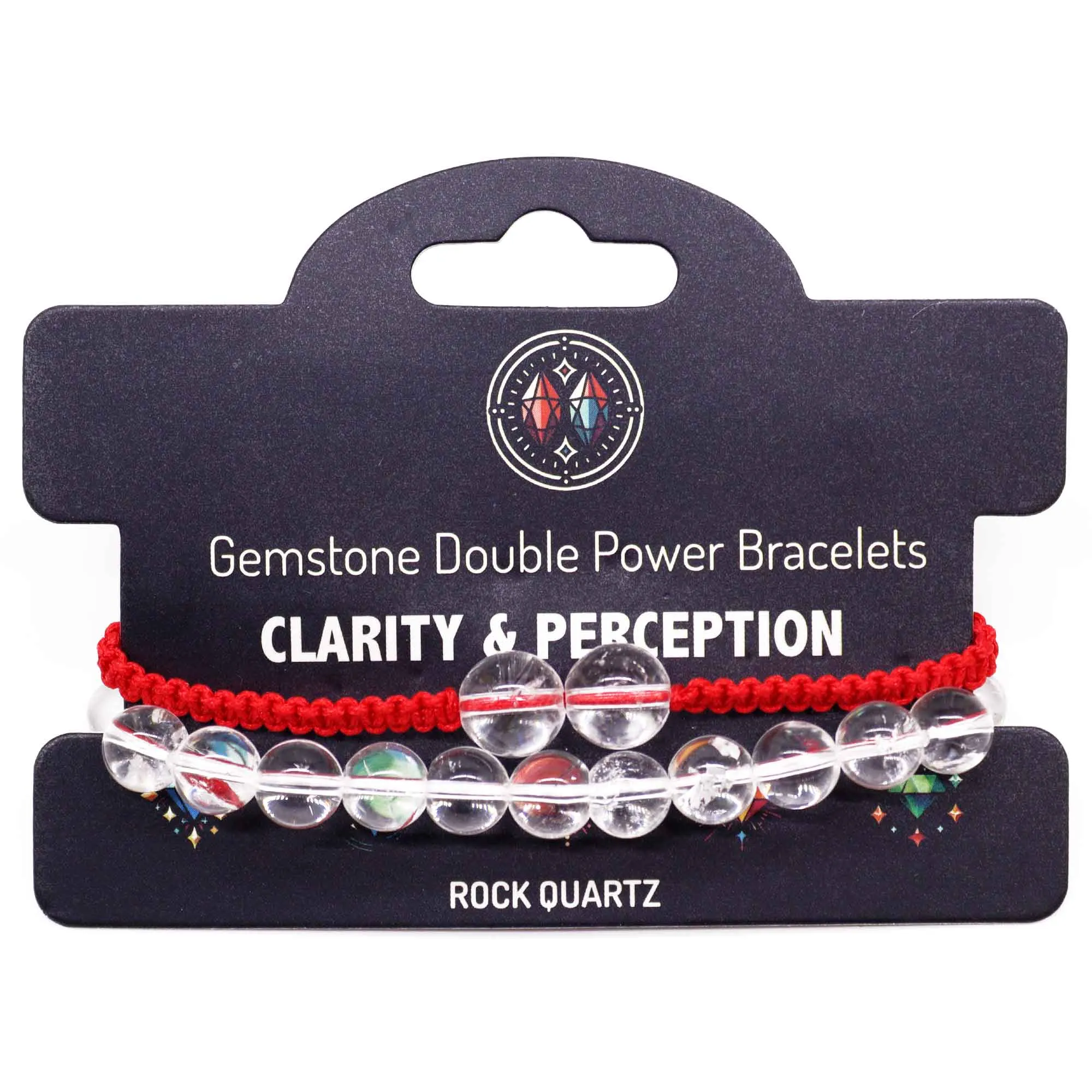 Rock Quartz Double Power Bracelets Gemstone