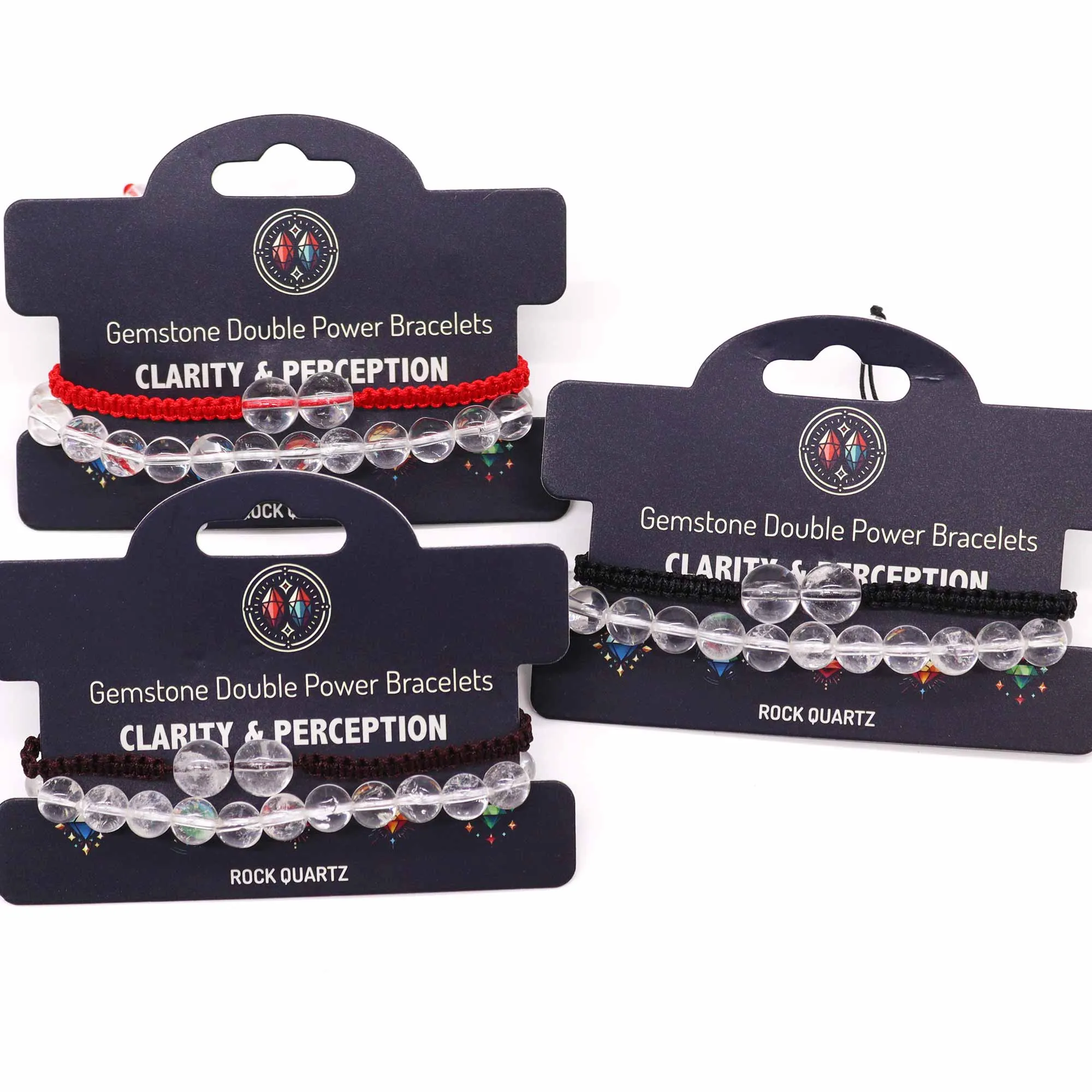 Rock Quartz Double Power Bracelets Gemstone