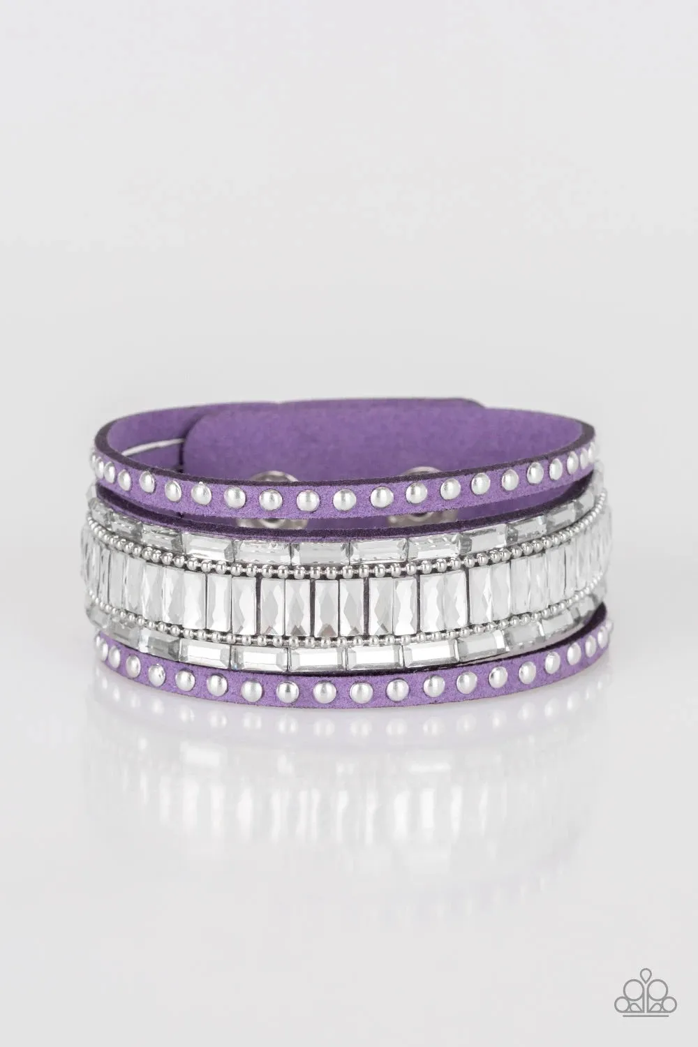 Rock Star Rocker - Purple Bracelet