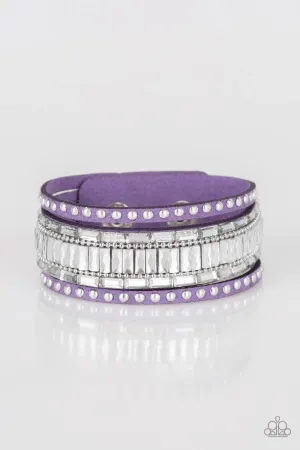 Rock Star Rocker - Purple Bracelet
