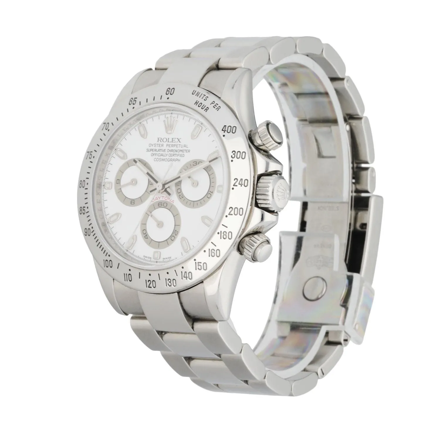 Rolex Daytona Cosmograph 116520 Stainless Steel Men's Watch Box & Papers
