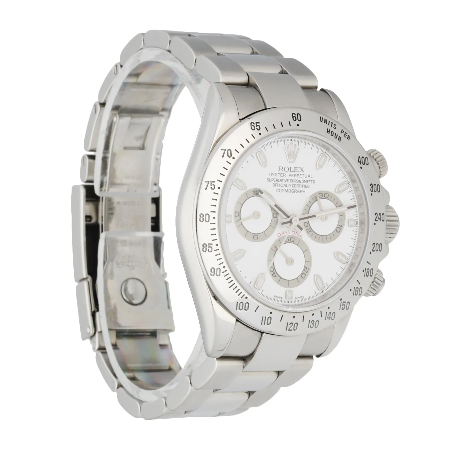 Rolex Daytona Cosmograph 116520 Stainless Steel Men's Watch Box & Papers