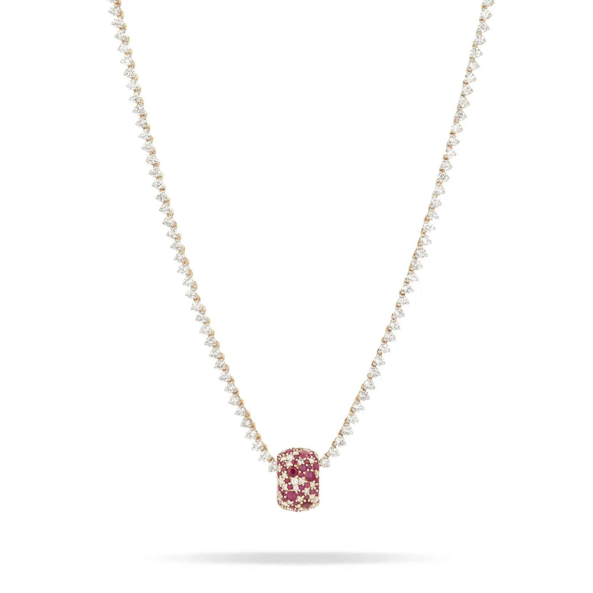 Ruby   Diamond Rounds Big Bead