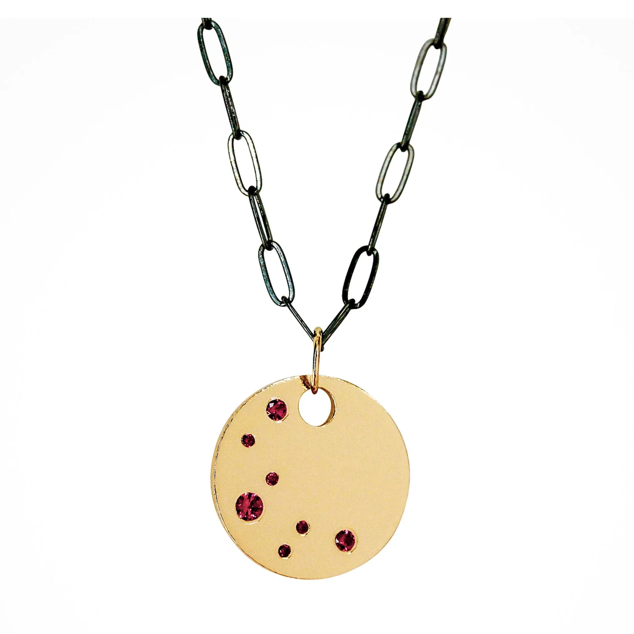 Ruby Mosaic Necklace