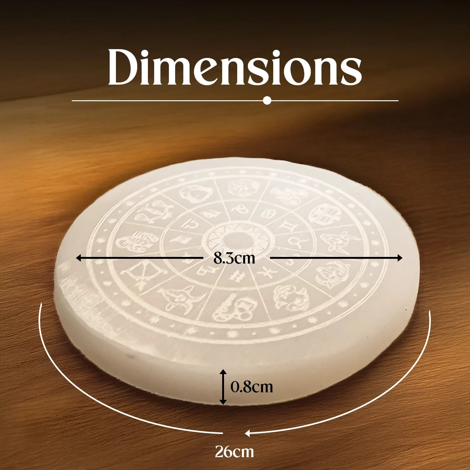 Selenite Plate