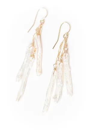 Serenity Pearl Tassel Earrings