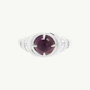 Seven Moons Ring in Amethyst