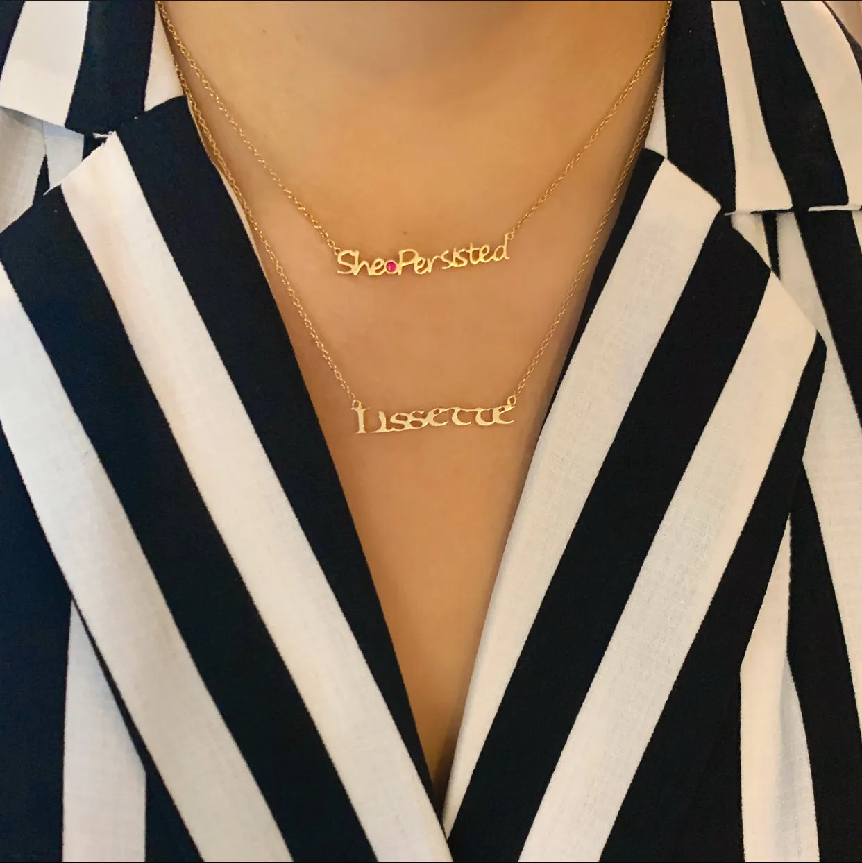 She Persisted Necklace