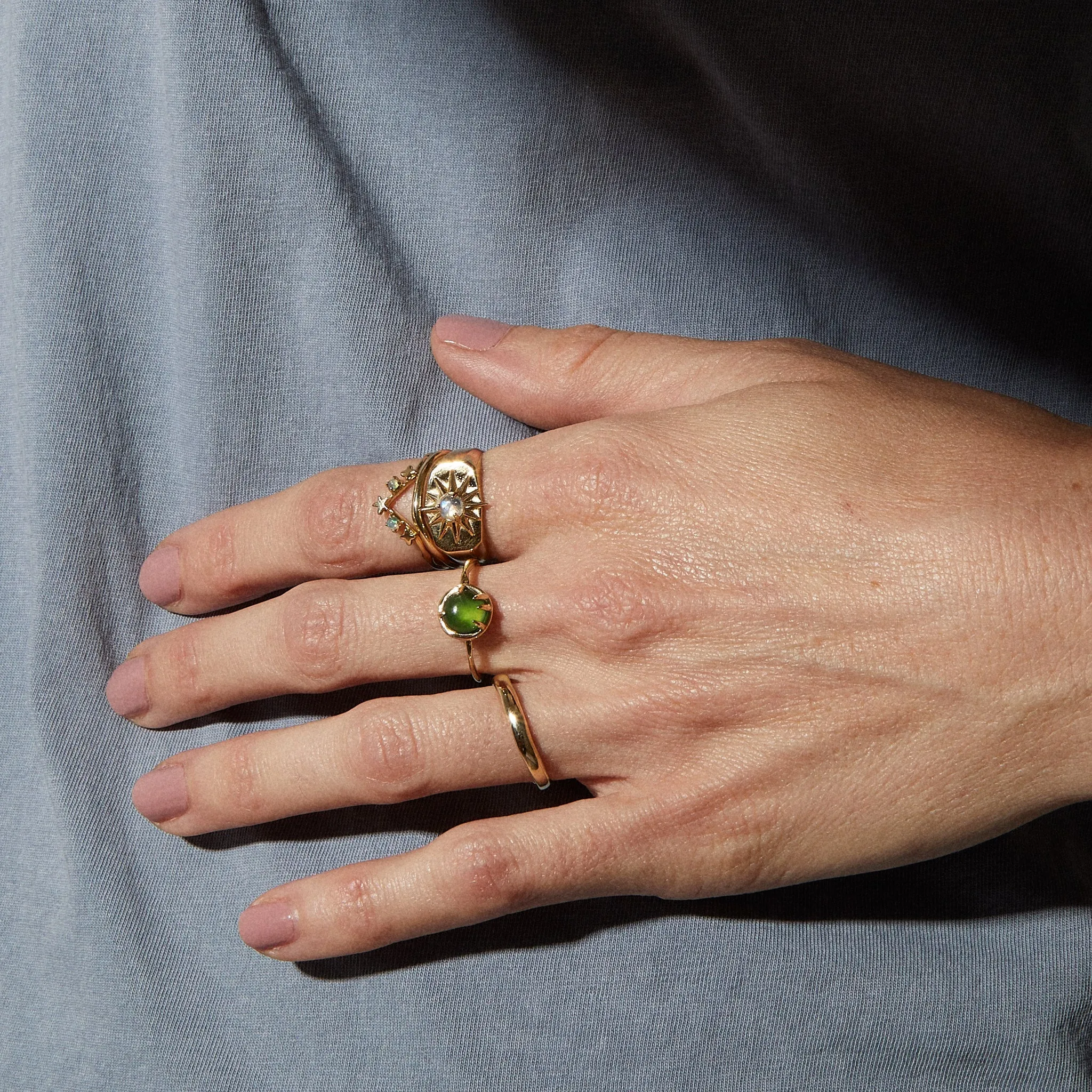 Siggy Ring in Opal