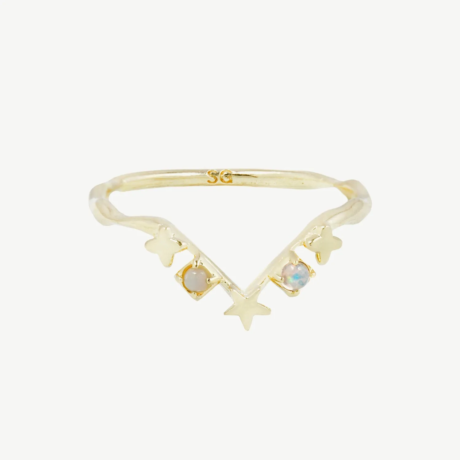 Siggy Ring in Opal