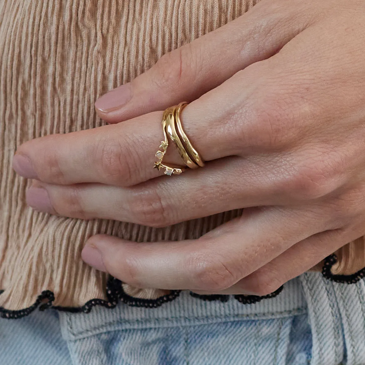 Siggy Ring in Opal