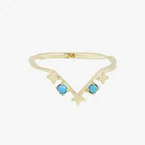 Siggy Ring in Turquoise