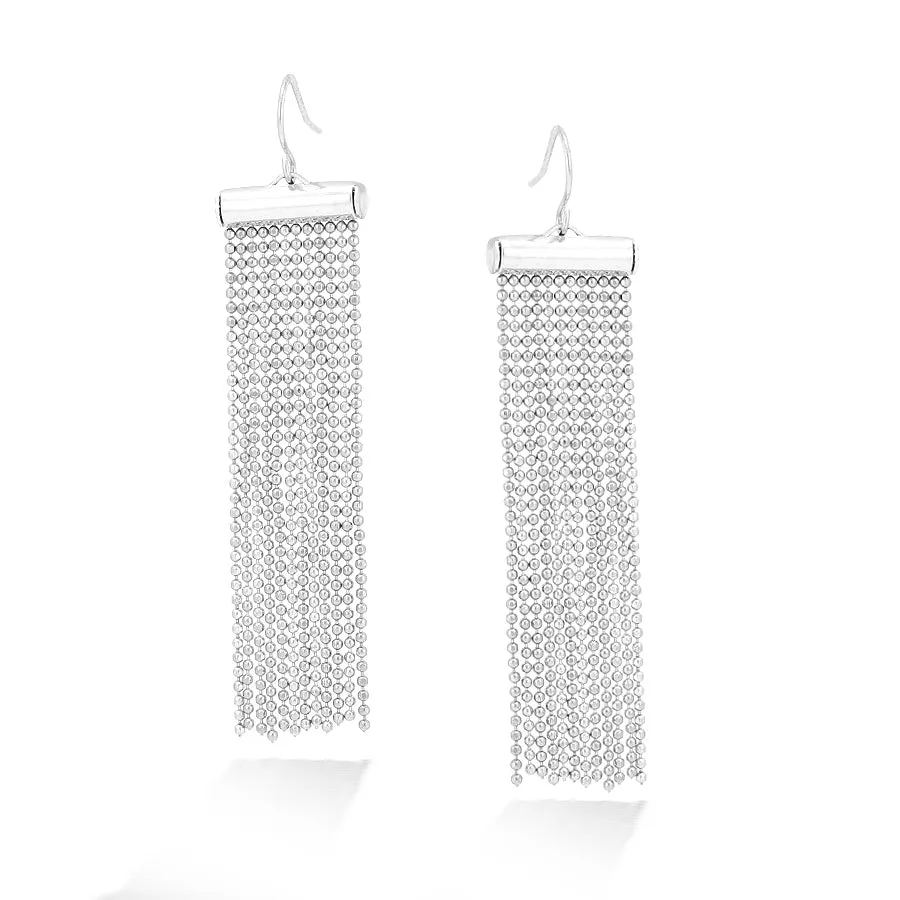 SILVER EARRINGS #HNE4162-1_SIL (NF10)