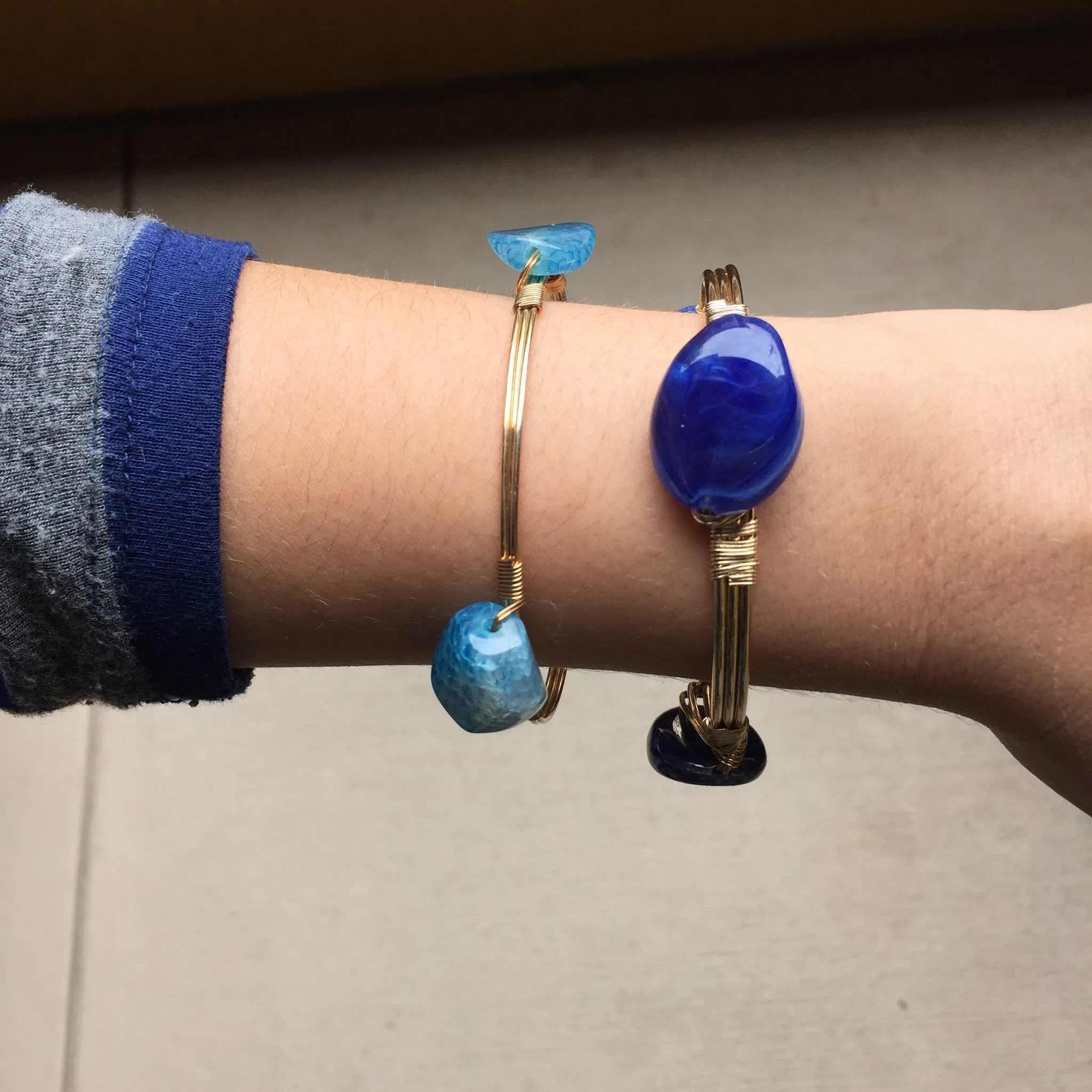Simple Stone Bracelets