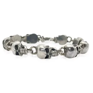 Sinister Skull Link Bracelet