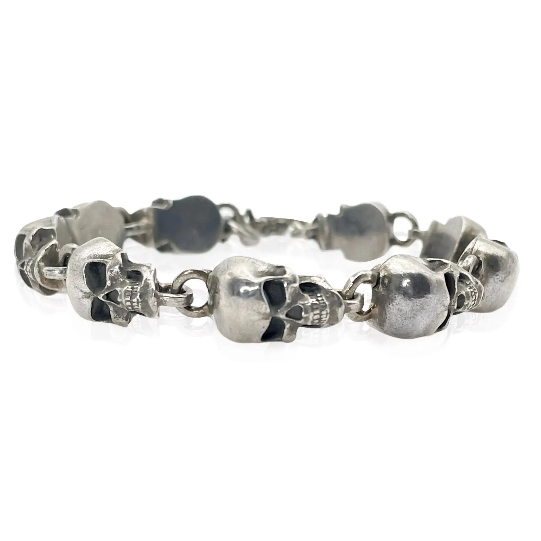 Sinister Skull Link Bracelet