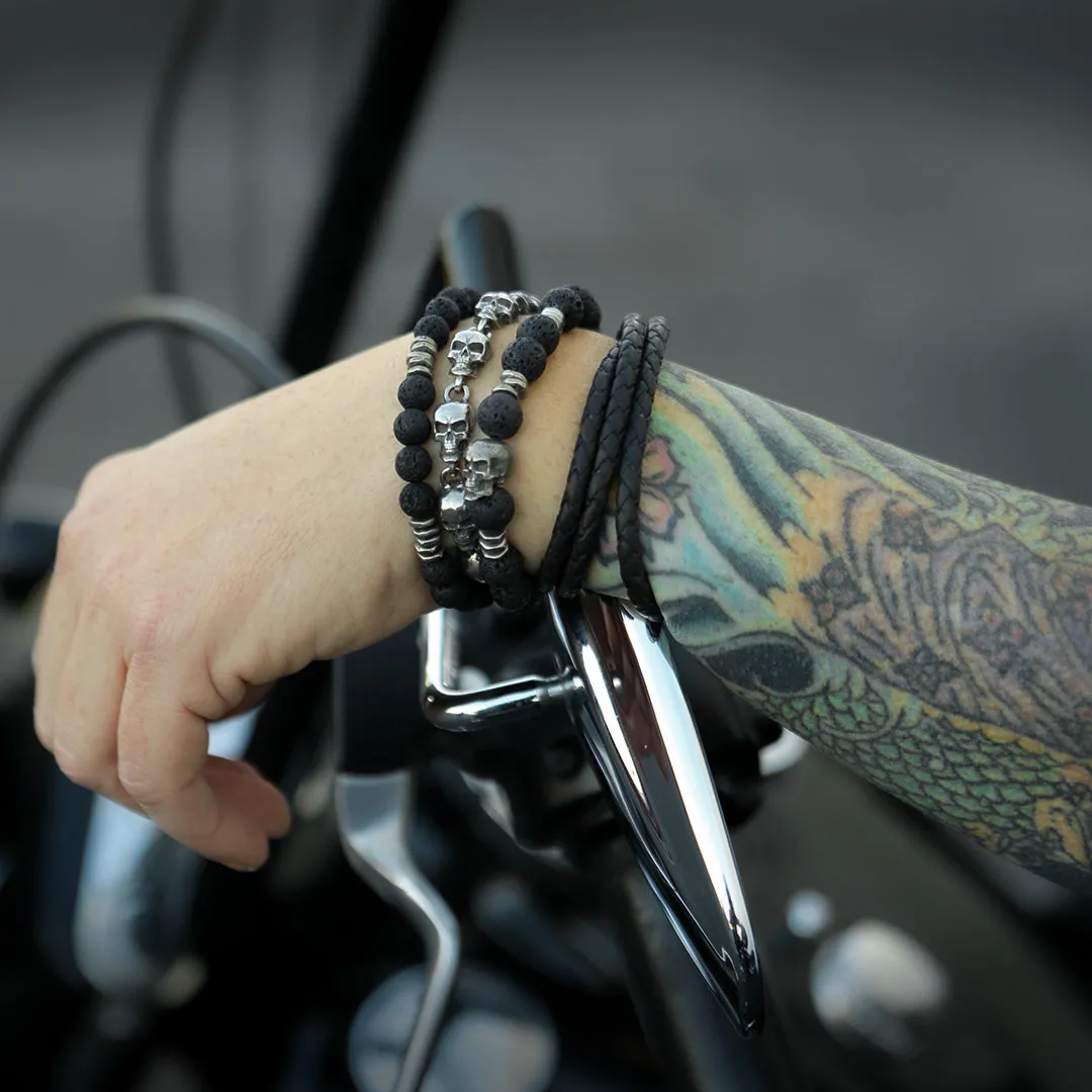 Sinister Skull Link Bracelet