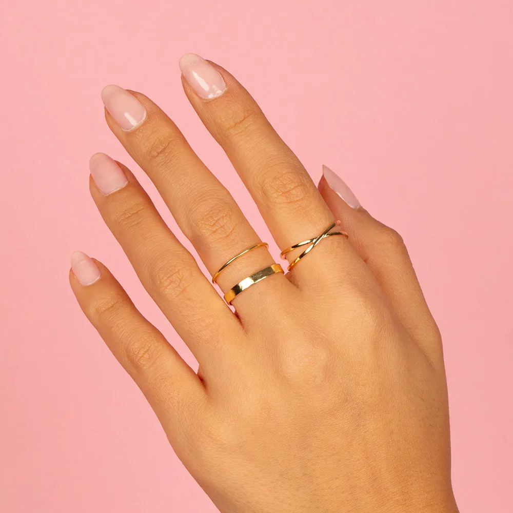 Solid X Ring
