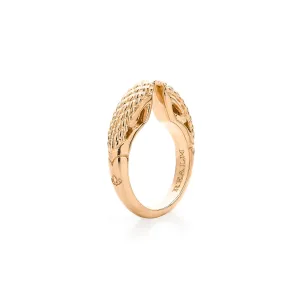 Spirit Python Stack Ring 5mm - 18K Rose Gold Vermeil