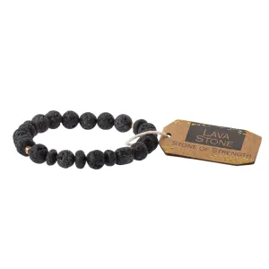 SS002 Stone Bracelet Lava