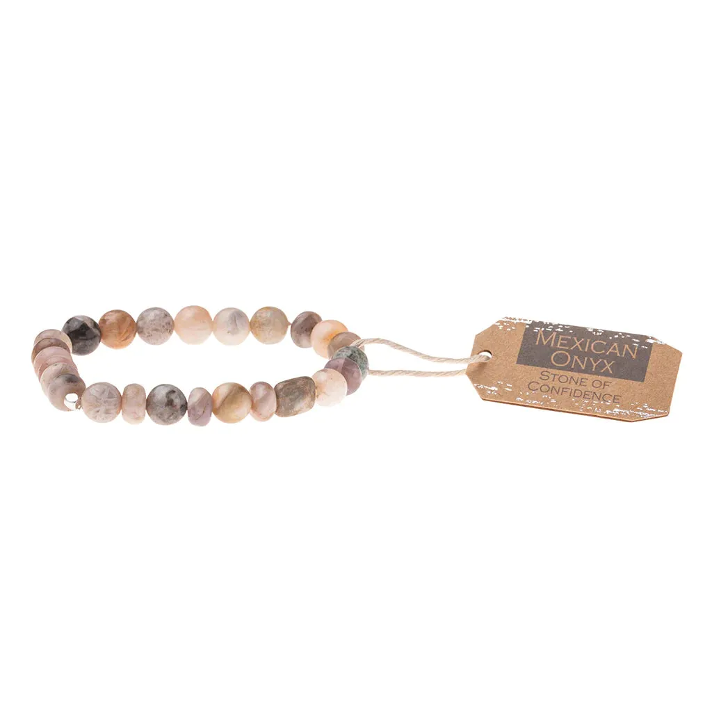 SS022 Stone Bracelet Mexican Onyx