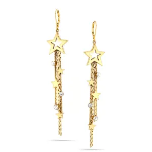 STAR TASSEL EARRINGS #200GD3201 (4B2)