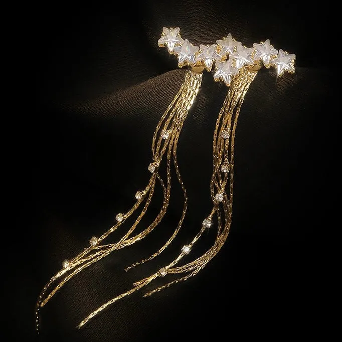 Star Tassel Earrings