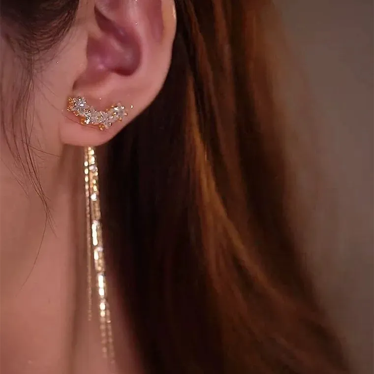 Star Tassel Earrings