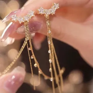 Star Tassel Earrings