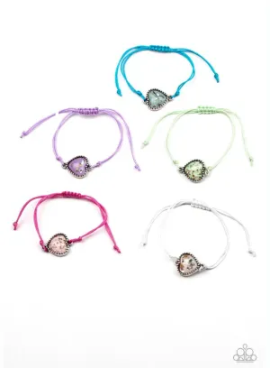 Starlet Shimmer - Flecked Heart Bracelet