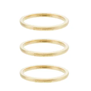 Stay Stacked Rings
