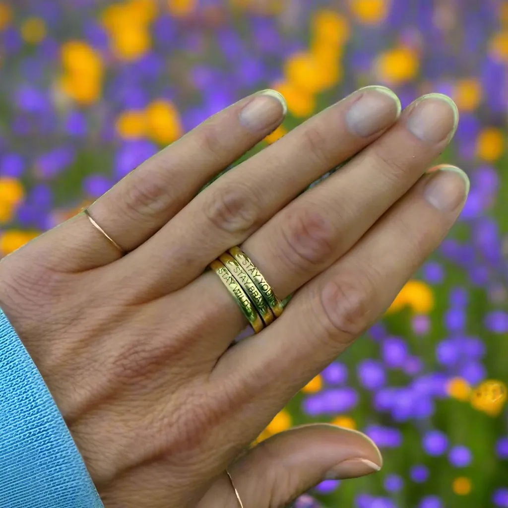 Stay Stacked Rings