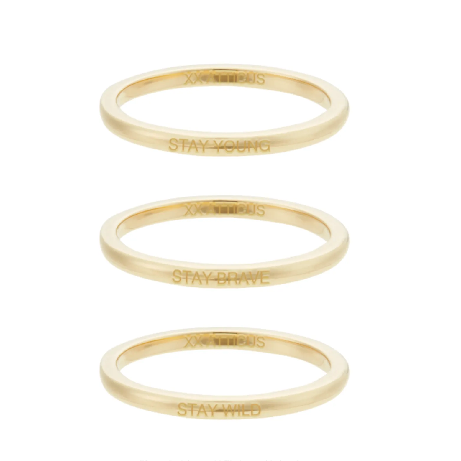 Stay Stacked Rings