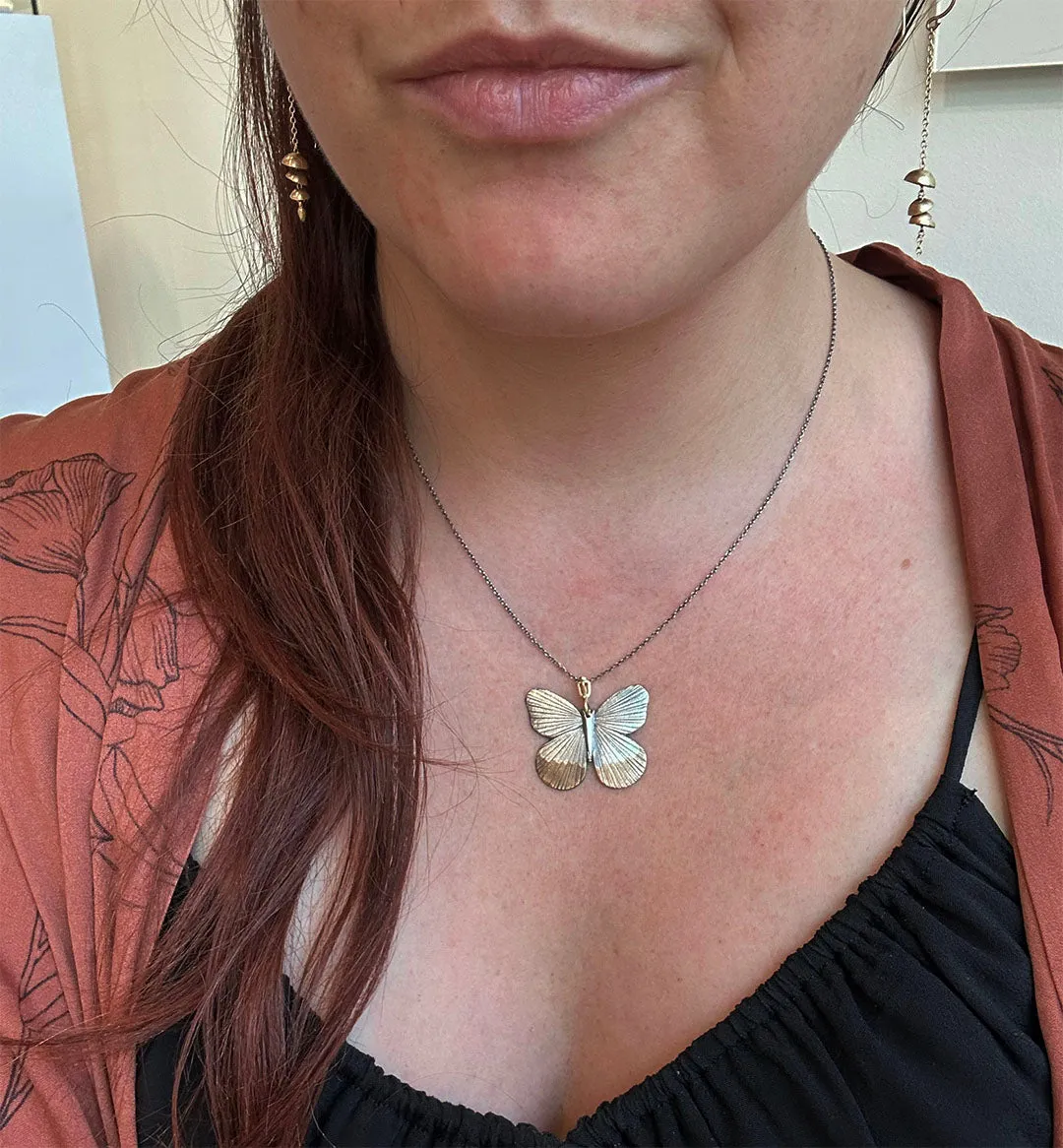 Sterling Silver Large Asterope Necklace